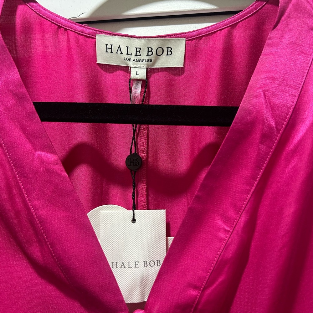 Magenta Midi Dress - Picture 2 of 4